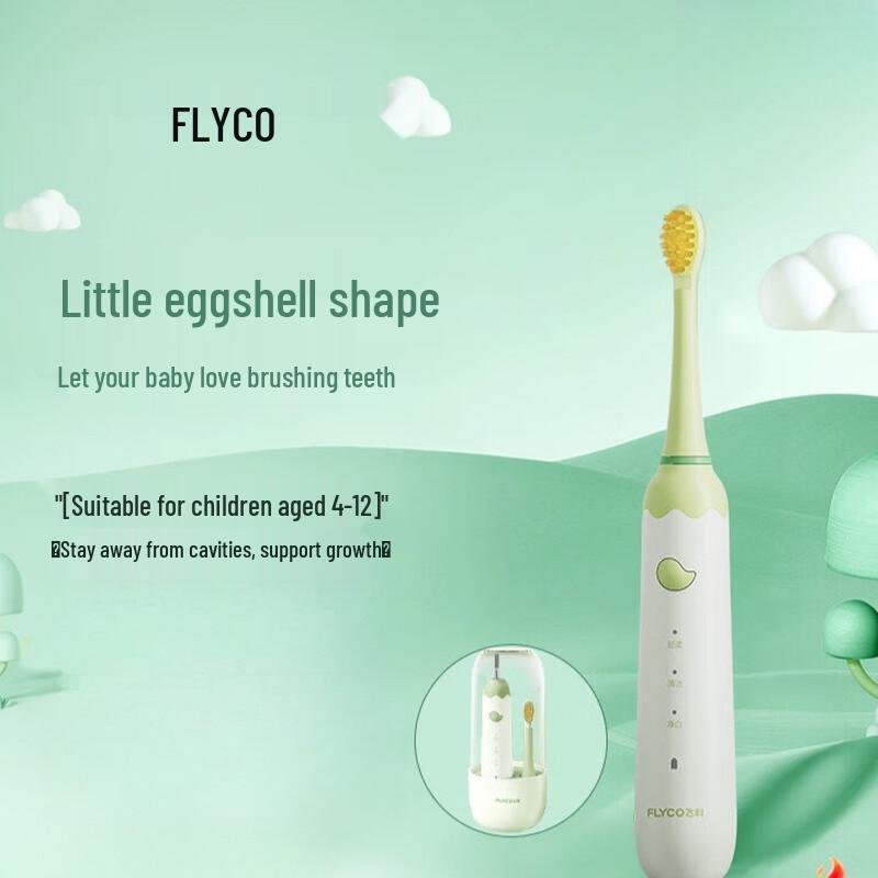 

Flyco FT7110 Children s Sonic Electric Toothbrush CN plug (adapter included)