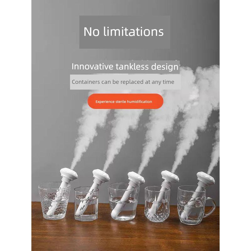 Humidifier Small Mini Office Desktop Soundproof Bedroom Student Dormitory Portable Car Use Rechargeable 4158