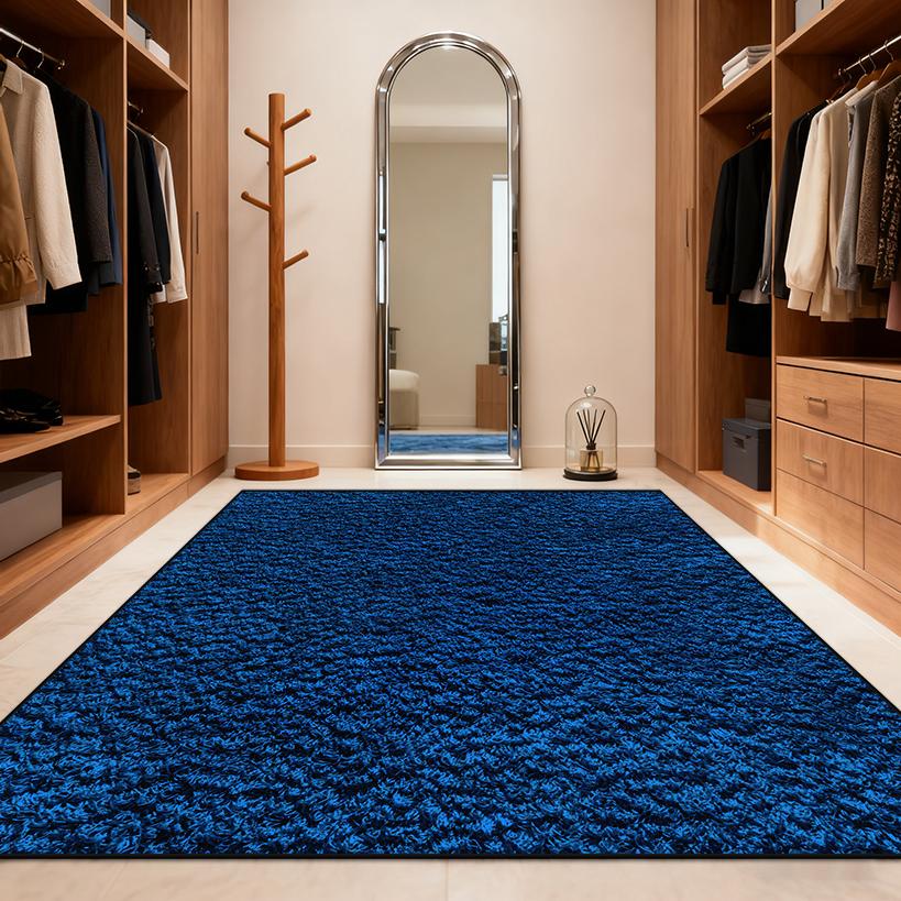 Modern Light Luxury Plush Pattern Living Room Carpet Abstract Decoration Cloakroom Washable Rug Bedroom Balcony Non-slip Mats