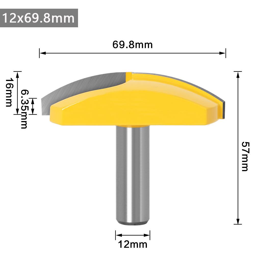 

1/2 ручка тонкий нож с круглым дном нож для живота нож для миски гравировальный станок деревообрабатывающая фреза деревообрабатывающий гравировальный нож Thin Round Bottom 12 * 2-3/4