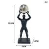 Abstract Moving Figure Resin Figurine Gymnastic Ball-carrying Figure Sculpture Handicraft Display Home Decoration Item
