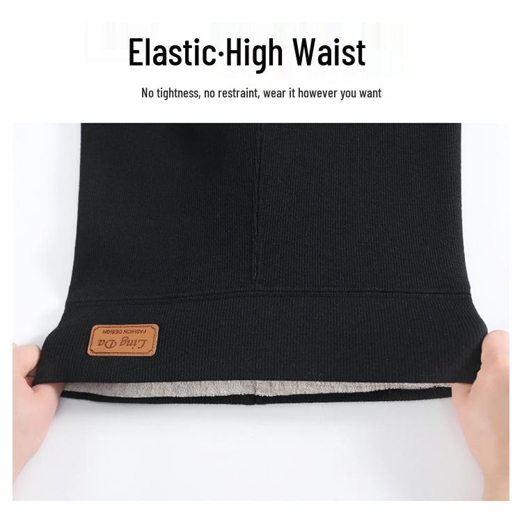 Damen extra dicke Samt-Basisunterhose - Winter-Oberbekleidung mit Plüschbaumwolle für ultimative Wärme