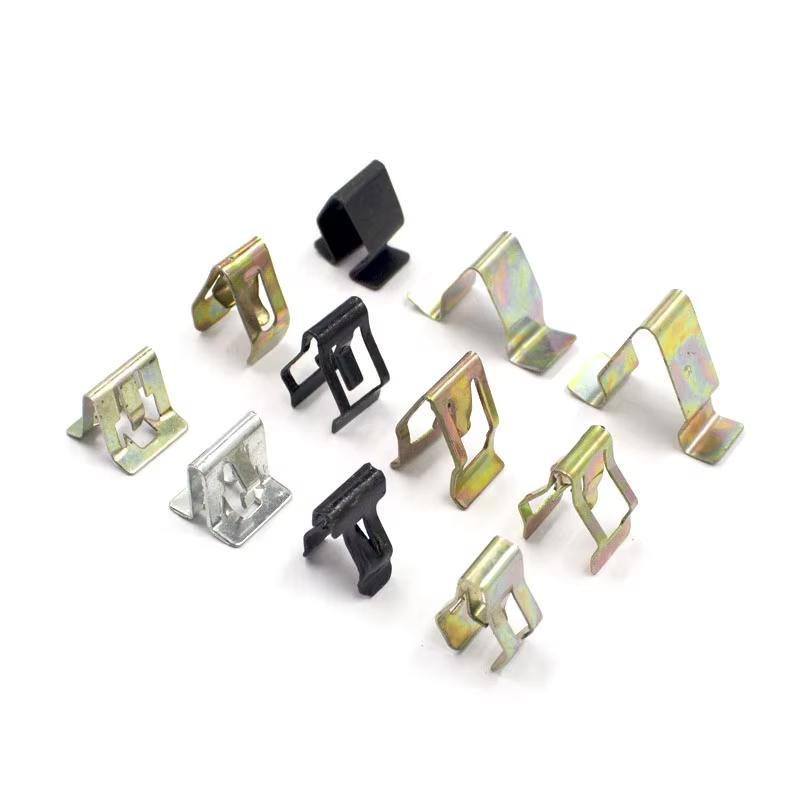 10 Pezzi Fermo Rivetto Fastener a U Universale per Console Centrale Cruscotto Auto Clip Metalliche per Pannelli Trim Auto