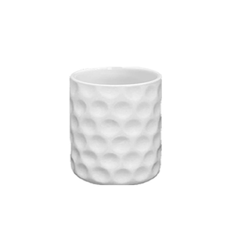 Minimalist Ceramic Bathroom Toiletries Kit with Toothbrush Holder and Mouthwash Cup