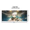 Jinhsi Wuwa Mouse Pad 500X1000 Mm Large Gaming Mousepad Gamer XL Rubber Otaku Keyboard Pad Laptop Desk Mat