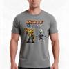 Ratchet And Clank Tshirt Summer Casual Cotton Tee Oversized Streetwear Tops Vintage Graphic Print Loose Fit Short Sleeve