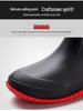 Men's Low-Cut Non-Slip Rain Boots - Water Shoes for Outdoor Wading