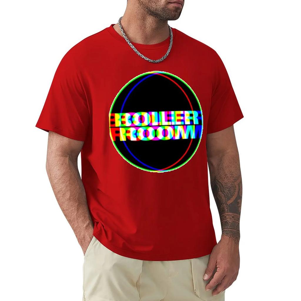Boiler Room Color Glitch I T-Shirt Aesthetic clothing quick drying shirt cute tops mens graphic t-shirts big and tall