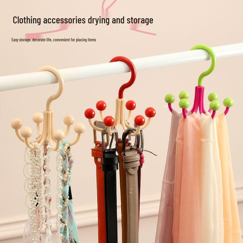 

Rotating Six-Claw Hook for Handbags - Perfect for Dormitory Storage