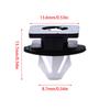 Autosäule Verkleidungsclip Windschutzscheibenleiste Halteclips Untere Leistenklemme für Ford Explorer 2011-2019 BB5Z78519R44A