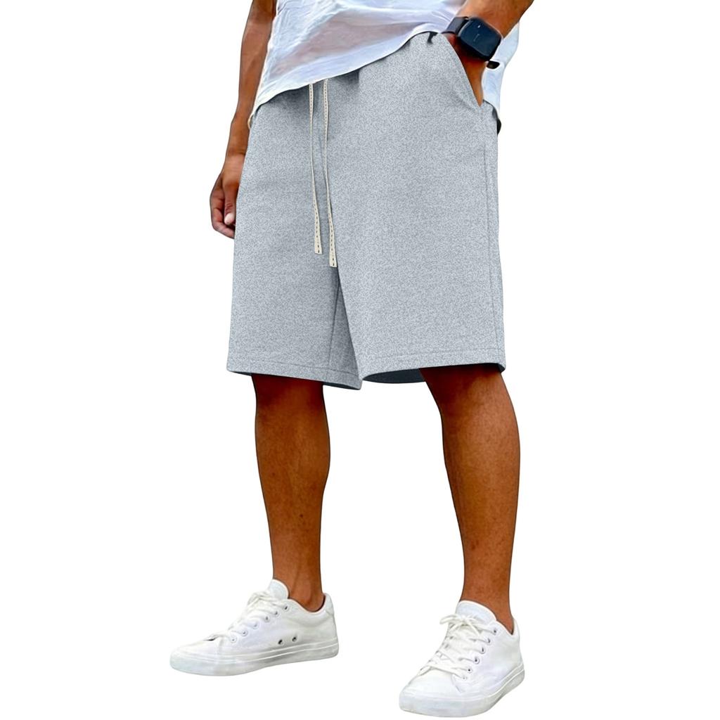 Men's Summer Drawstring Casual Shorts Men's Fashion Sports Shorts
