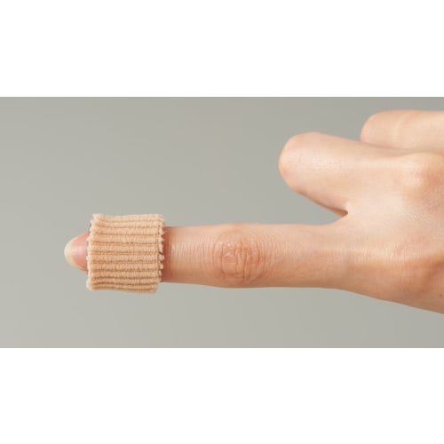 Aimedia Callus and Blister Protection Sacks, 15cm, for Foot Blisters, Protective Cushion for Toes, Protective Caps, Finger Cots, Gel Type, Tube Type,