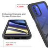2 in 1 Hybrid Rugged Armor Shockproof Case For Motorola Moto G51 G71 5G G31 G41 TPU Frame Hard Plastic Clear Acrylic Back Cover