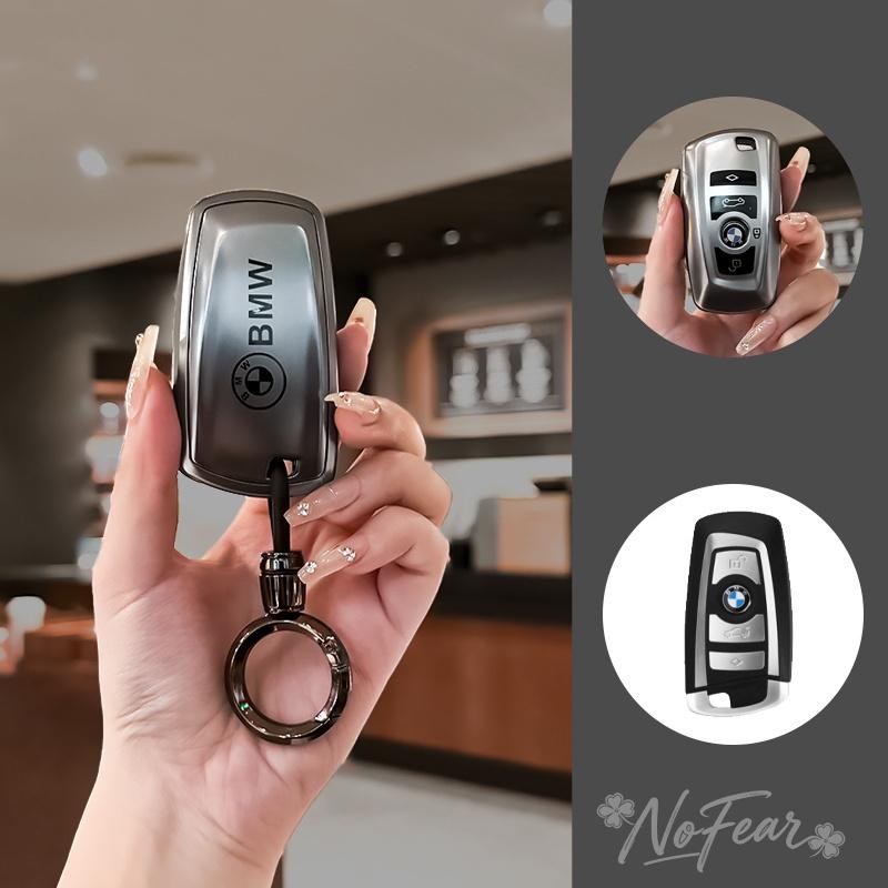Car Remote Key Case Cover Protection For BMW 530i 550i 320i 1 2 3 4 5 Series 118i 225i M240i F20 F21 F30 F31 Car stickers AE2