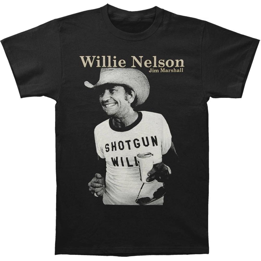 Men s Willie Nelson Portrait Vintage T-shirt XX-Large Black XS