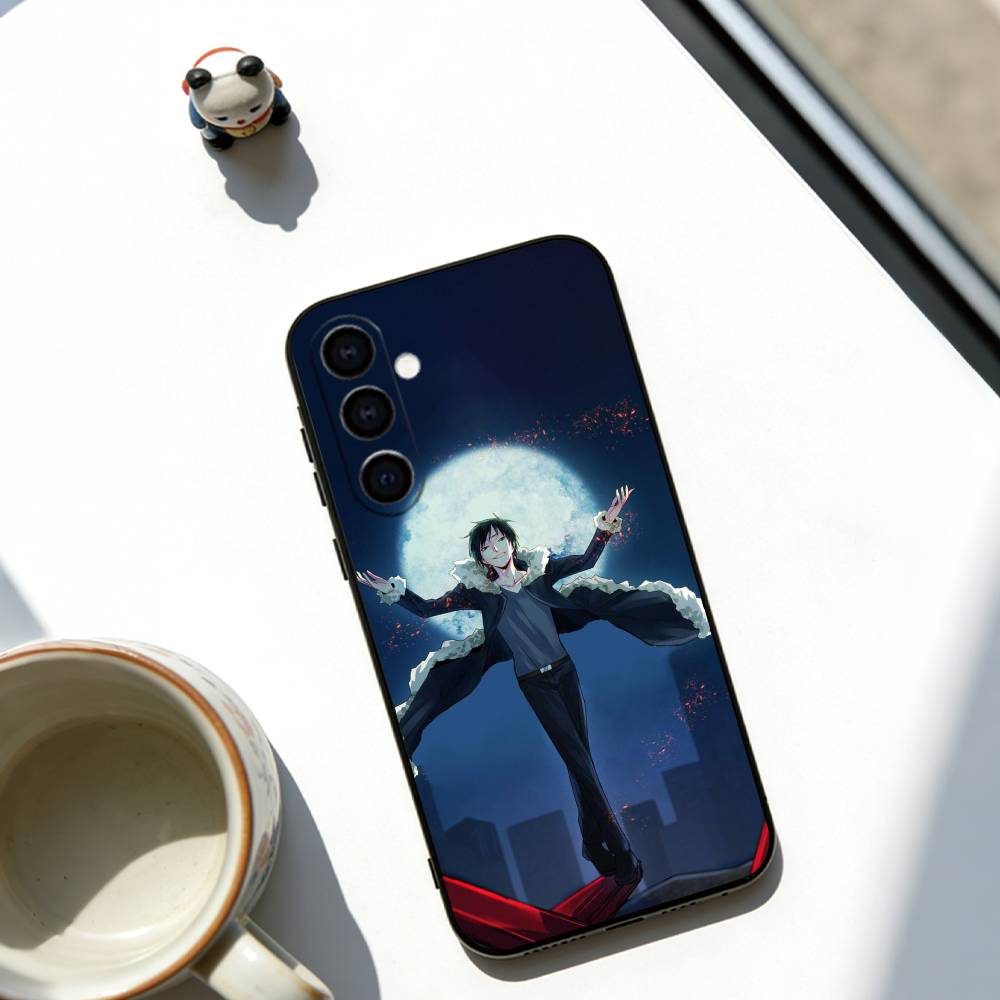 

Durarara Phone Case For Samsung Galaxy A73,A72,A71,A70,A53,A52,A51,Soft Black Cover Samsung a51 4g