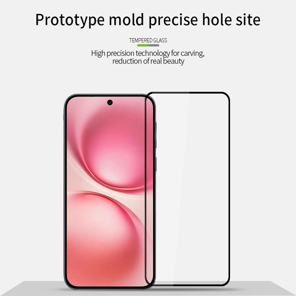 For vivo X200 5G Screen Protector MOFI 9H Full Glue Full Coverage High Aluminum-Silicon Glass Film