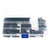 120pcs 2.54mm Single Row Pin Header Connector Kit For PCB Board Insulated Plastic Hard Metal Pins Connector