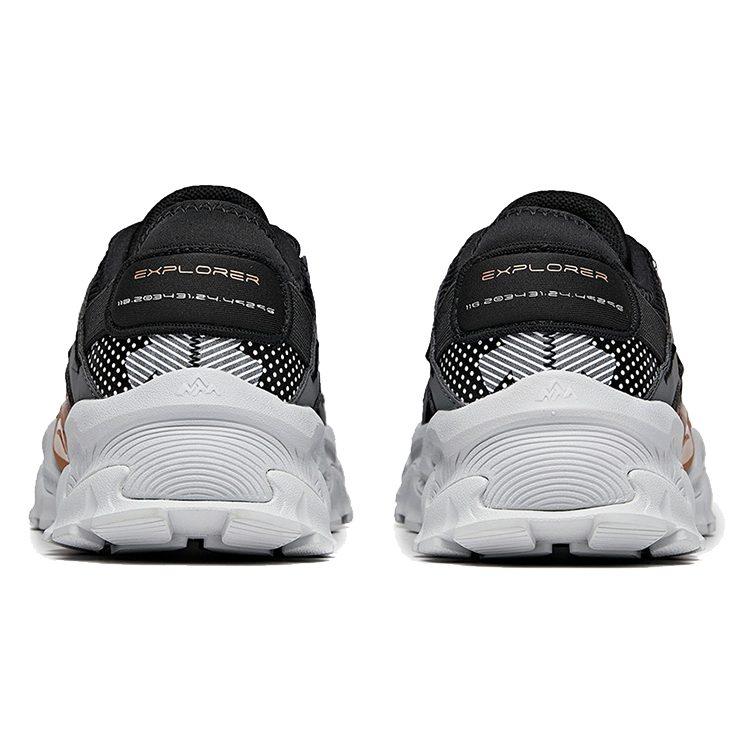 Anta Outdoor Collection Synthetic Leather, Textile Cushioning Slip Resistant Abrasion Resistant Breathable 122016601-1