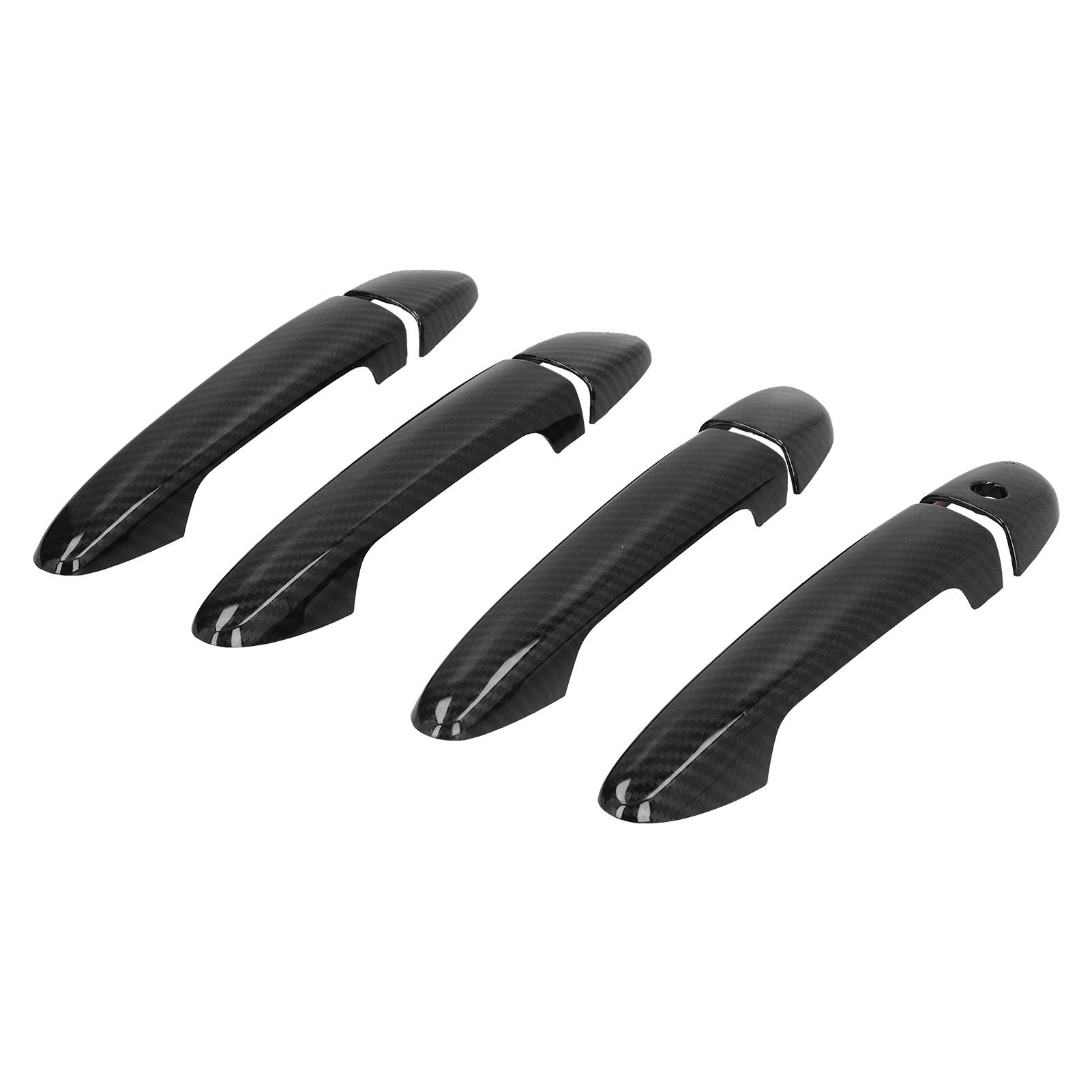 

8 шт. отделка дверной ручки автомобиля из углеродного волокна стиль замена для Mazda CX3 20162020