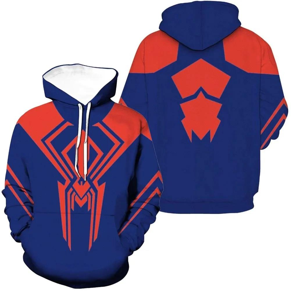 

Толстовка с капюшоном Spider Man 2099 Miguel O Hara Anime 3D Printing Cosplay Pullover Sweatshirt Casual Cartoon Children Clothing Hooded Tops 100