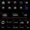 Car Door LED HD Welcome Courtesy Shadow Projector Lamp Logo Light For Toyota 12V 4-wheel N280 Highlander Kluge Car Accessories