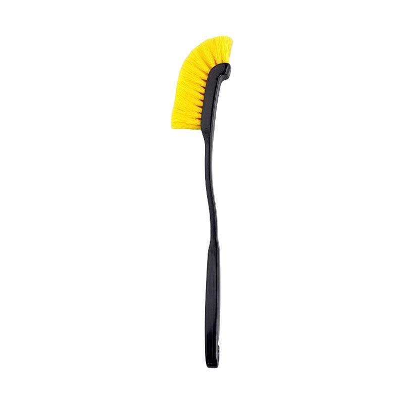 Car Wheel Tire Rim Brush Curved Head Flexible Truck Wheel Hub Wash Detail Deep Cleaning Brushes Cleaner Hand Tools