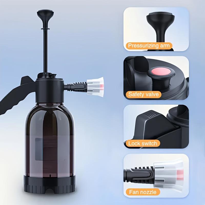 2L Handheld Foam Sprayer for Car Washing - Hand Pump Foam Cannon with Ergonomic Handle, for Cars,  Motorcycles, Home Cleaning.