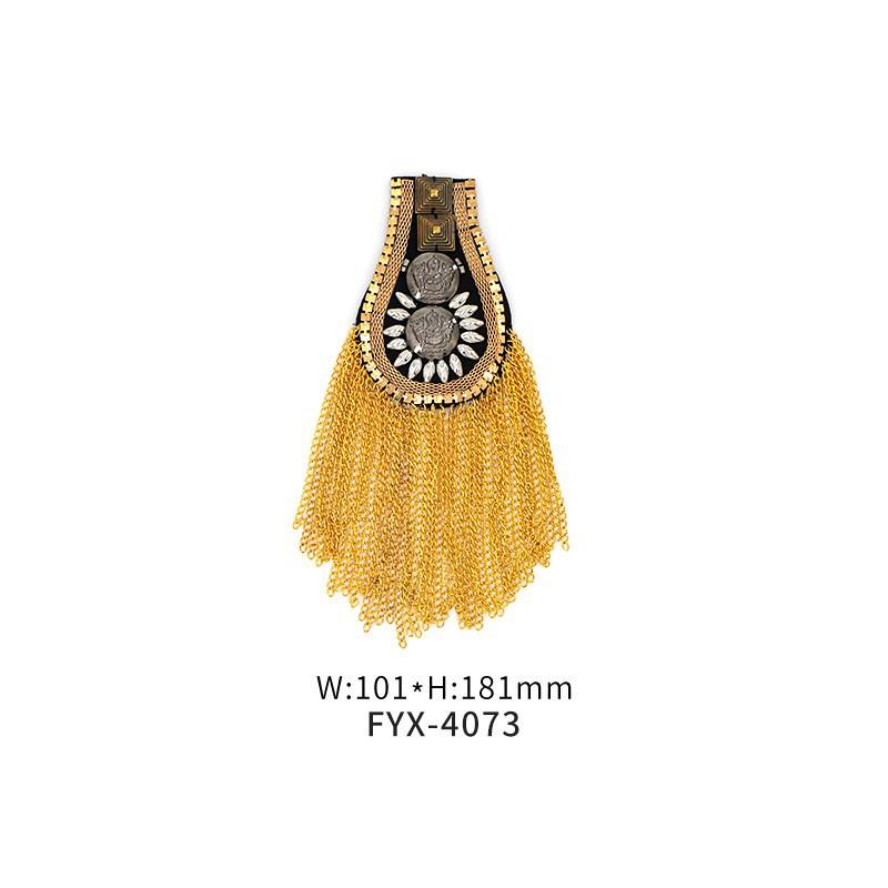 Tassel Epaulet Pendant Chain for DIY Fashion Accessories