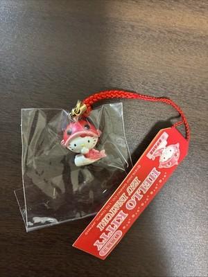 Hello Kitty Fish Mascot Strap 2002 Shizuoka Japan Limited Gotochi Sanrio