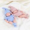 19cm Soft Silicone Doll Baby Girl Doll 3-D Life Like Doll Educational Reborn Collectable Doll Child Parenting Game Toy
