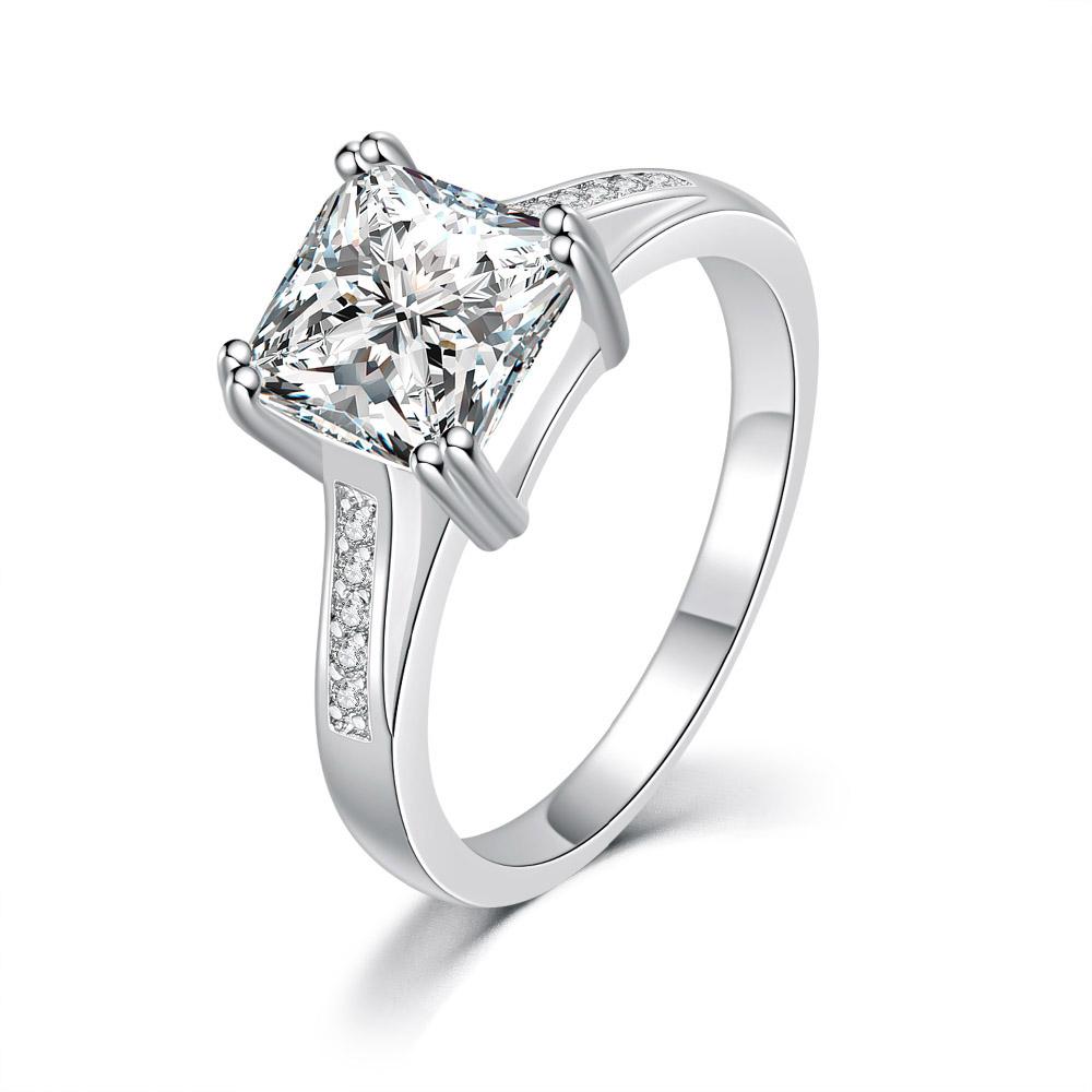 

ZHOUYANG Luxury Wedding Women s Ring With Big Stone Zircon Simple Classic White Gold Color Bridal Jewelry Fashion Wholesale R569 10