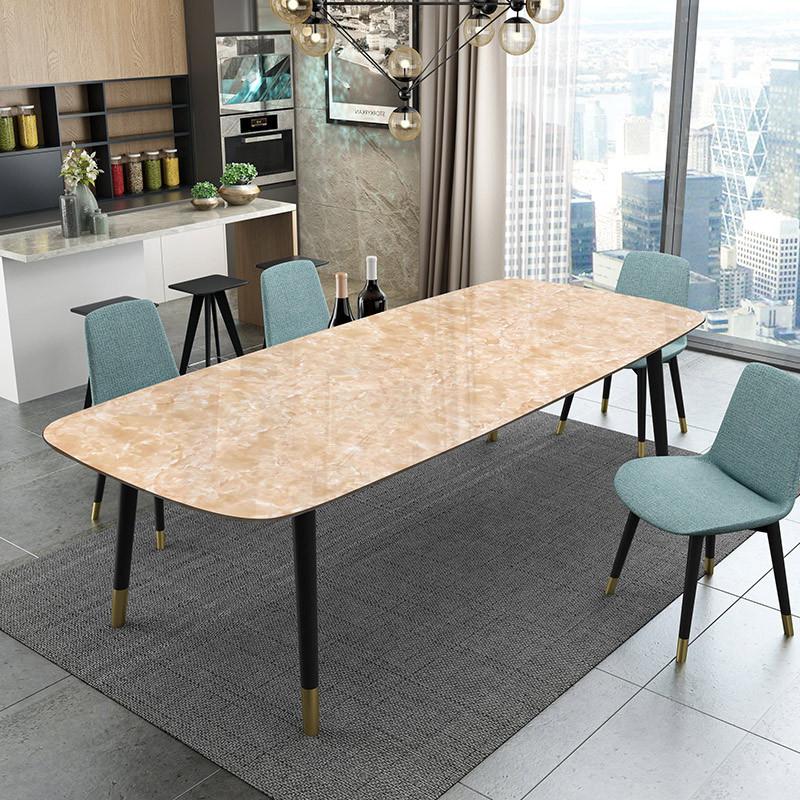 Living Room, Dining Table, Kitchen Wallpaper, Self-adhesive Wallpaper, Thickened Marble, Waterproof, Oil Resistant, High-temperature Resistant Stove