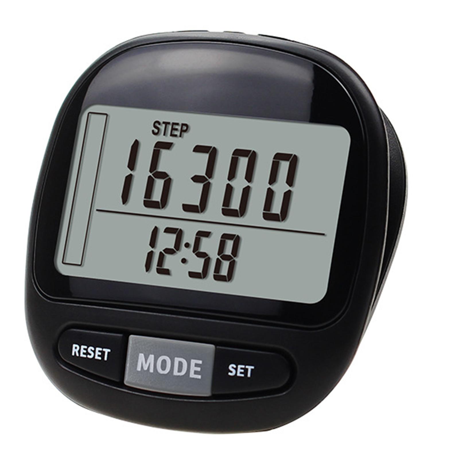 

Digital Pedometer LCD Display Walking Step Pedometer Multifunction Walking Recording Counter Belt Clip Fitness Equipment 1