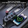 Quick Charge Multifunctional Car Digital Display Vehicle Charger Fast Charging Cable Auto Charger Adapter USB Fast Charging Universal QC3.0+PD TypeC