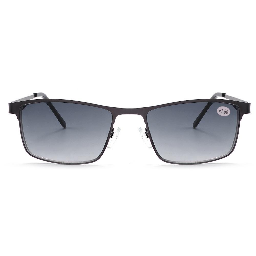 Men's Progressive Multifocal Reading Glasses: Dual-Use for Distance & Near, Anti-UV & Blue Light Protection