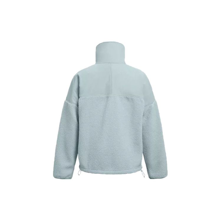 Under Armour Mission Pearl Fabric Training Jacket Women Jacket Blue 1366051-478