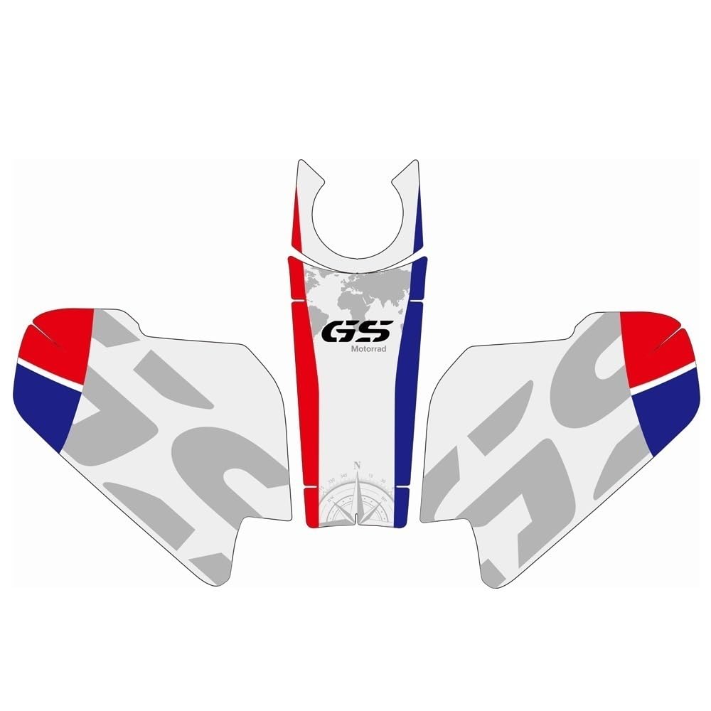 

Motorcycle Tank Pad Anti-Scratch Motorcycle Tank Pad Sticker Protector Decal One size