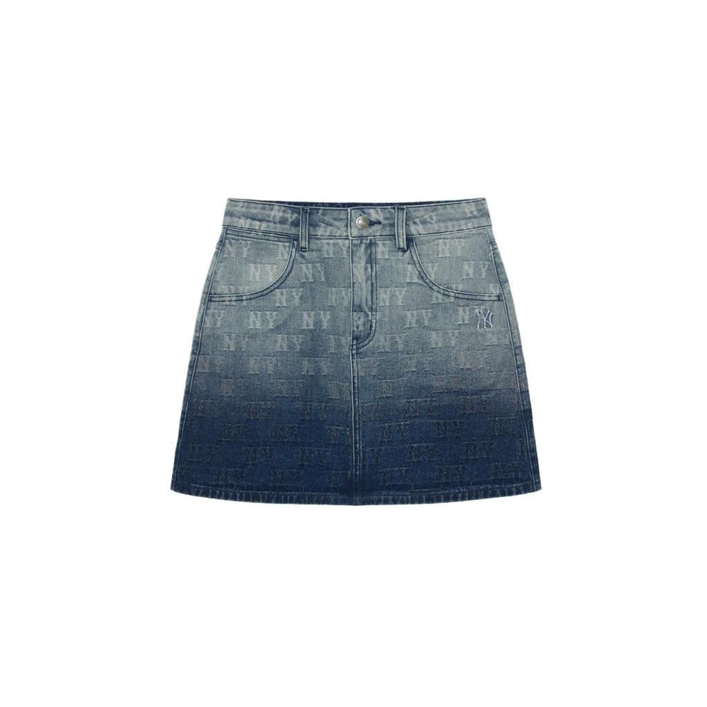 New MLB New York Yankees Casual Short Skirts Women's Blue 3FDSM0453-50NYD