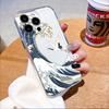 Crane Flying Over Great Wave Transparent Soft TPU Phone Case for Xiaomi Redmi Note 15 14 13 12 11 10 9 Pro Plus 4G 5G Soft Cover