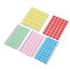 200 Pcs Bump Dots for Visually Impaired Silicone Low Vision Braille Stickers Raised Tactile Dots for Keyboard Switches