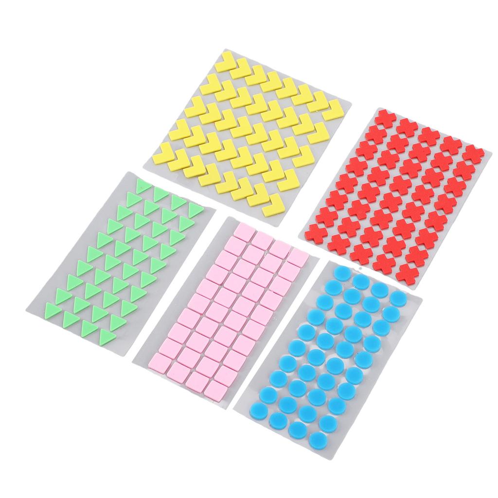 200 Pcs Bump Dots for Visually Impaired Silicone Low Vision Braille Stickers Raised Tactile Dots for Keyboard Switches
