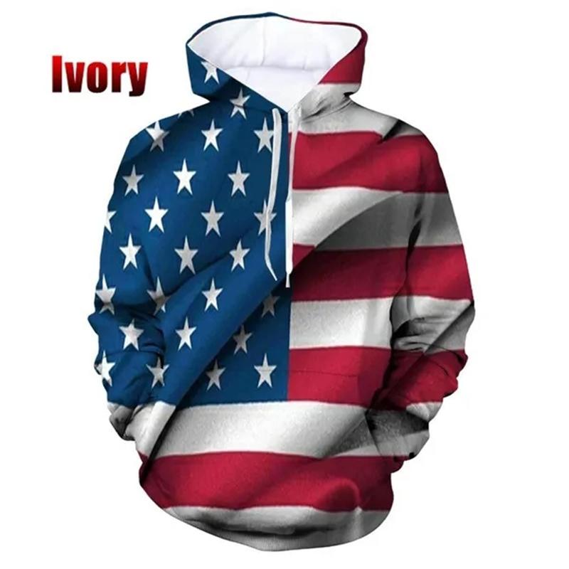 

Американский флаг US Dream Emblem Hoodie Мужская одежда 3D Printed USA Spirit Hoodies Women Harajuku Fashion y2k Pullover Hooded Hoody 5XL