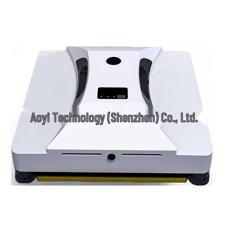 Smart Electric Window Cleaning Robot: Automatic Multifunctional Glass Cleaner with Remote Control White HCR-05 American Standard