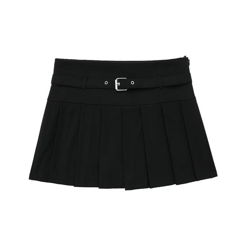 Fashion Kaslead Women's Casual Pleated Skirt