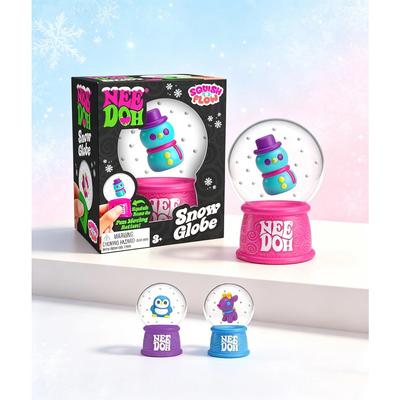 Nuevo Producto NeeDoh Squish Flow Bola de Nieve Crunch Crunch Juguete para Aliviar el Estrés Juguete para Apretar Cubo Agradable Juguete Sensorial para Adultos Regalos