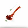 Solid Wood Serving Ladle Anti-scald Handle Porridge Scoop Sturdy Soup Utensil  Canteen