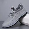 Men's Shoes Casual Shoes Sports Shoes Spring and Summer Lace-up Light Breathable Fly-woven Mesh Shoes