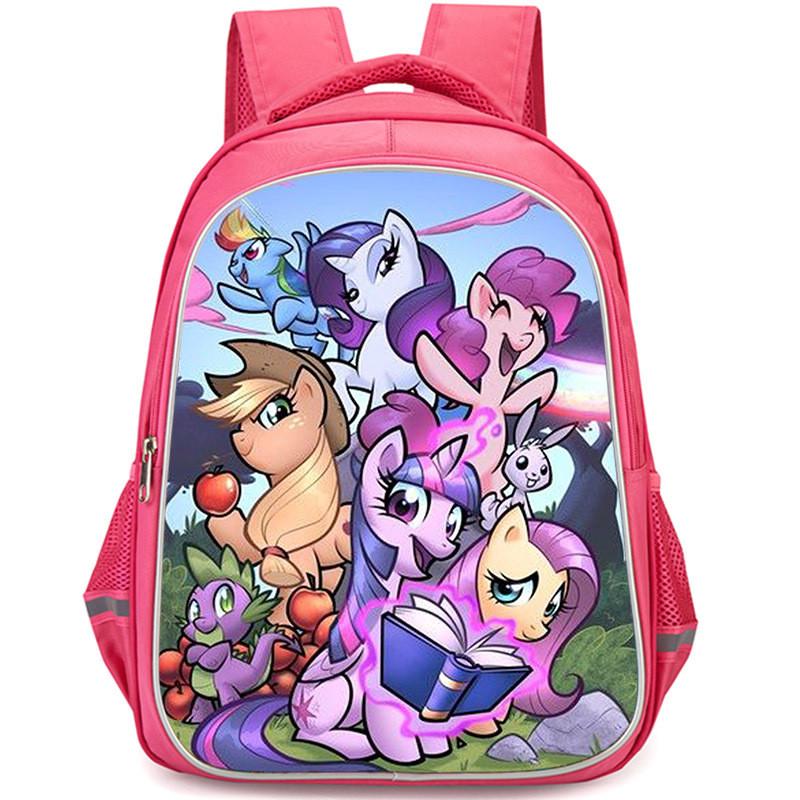 Little My Fashionable Pony Backpack For Young Girls Sweet And Fresh Style