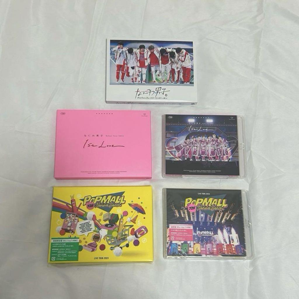 [USED] Naniwa Danshi CD Blu-ray 3 types bundled sale with bonuses